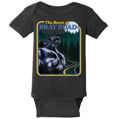 The Beast Of Bray Road Retro Wisconsin Dogman Cryptid Baby Bodysuit
