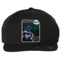 The Beast Of Bray Road Retro Wisconsin Dogman Cryptid Wool Snapback Cap
