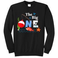 The Big One Year 1st First Birthday Little Fisherman  Sweatshirt