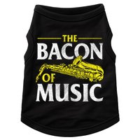 The Bacon Of Music Saxophone Player Saxophonist Jazz Doggie Tank