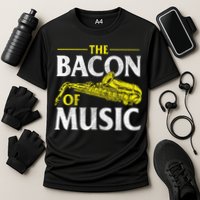The Bacon Of Music Saxophone Player Saxophonist Jazz Performance Shirt