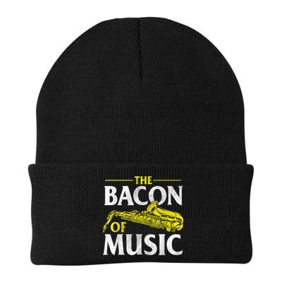 The Bacon Of Music Saxophone Player Saxophonist Jazz Beanie