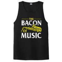 The Bacon Of Music Saxophone Player Saxophonist Jazz PosiCharge Competitor Tank