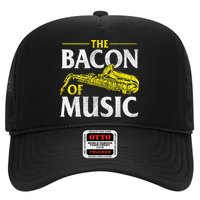 The Bacon Of Music Saxophone Player Saxophonist Jazz Trucker Hat