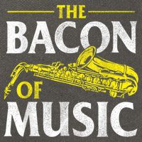 The Bacon Of Music Saxophone Player Saxophonist Jazz Cotton Canvas Backpack