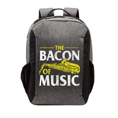 The Bacon Of Music Saxophone Player Saxophonist Jazz Vector Backpack