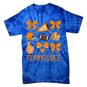 Tennessee Bow Orange For Tn Lovers Tie-Dye T-Shirt