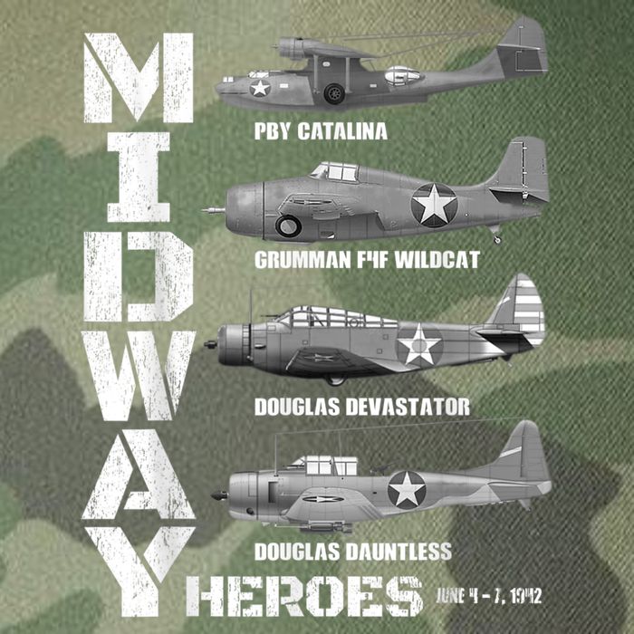 The Battle Of Midway Plane Spotting American WW2 Planes Legacy Tie Dye Trucker Hat