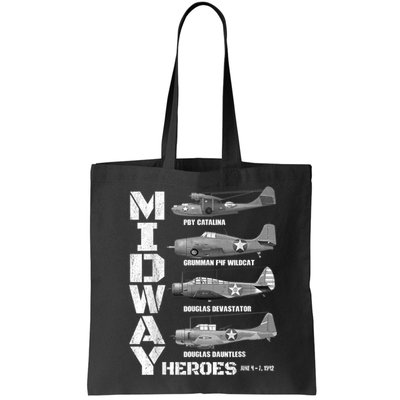 The Battle Of Midway Plane Spotting American WW2 Planes Bag
