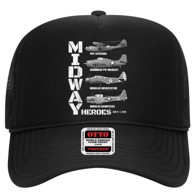 The Battle Of Midway Plane Spotting American WW2 Planes Trucker Hat