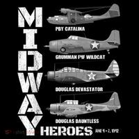 The Battle Of Midway Plane Spotting American WW2 Planes Tank Top