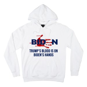 TrumpS Blood On BidenS Hands Hoodie