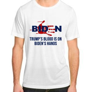 TrumpS Blood On BidenS Hands Adult ChromaSoft Performance T-Shirt