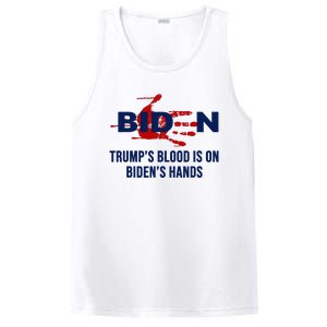 TrumpS Blood On BidenS Hands PosiCharge Competitor Tank