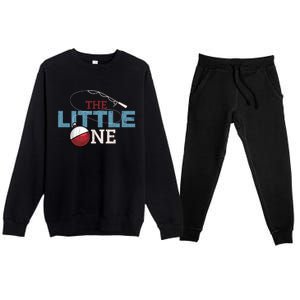 The Big One Fishing Family Part 2 Funny Graphic Gift Premium Crewneck Sweatsuit Set