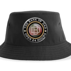 The Bank Of Dad Funny Fathers Day T Sustainable Bucket Hat