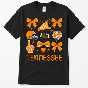 Tennessee Bow Orange For Tn Lovers Tall T-Shirt