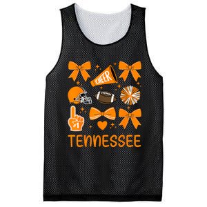 Tennessee Bow Orange For Tn Lovers Mesh Reversible Basketball Jersey Tank