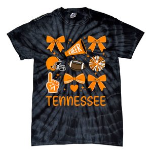 Tennessee Bow Orange For Tn Lovers Tie-Dye T-Shirt