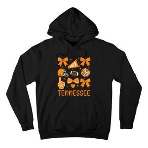 Tennessee Bow Orange For Tn Lovers Tall Hoodie