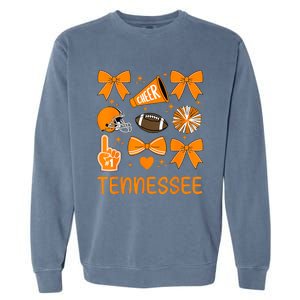 Tennessee Bow Orange For Tn Lovers Garment-Dyed Sweatshirt