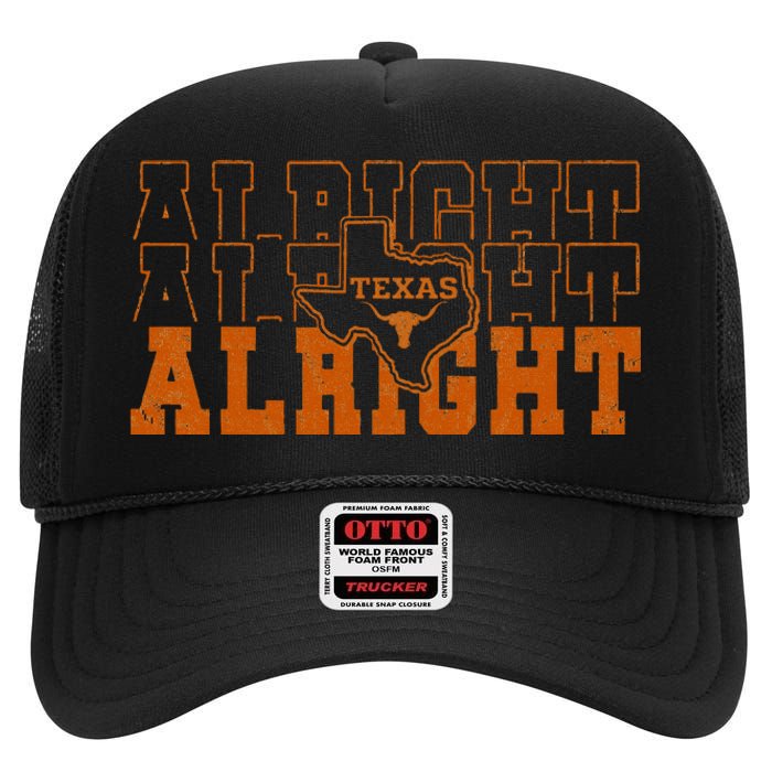 The Best Outfits & Accessories For Tx Lovers High Crown Mesh Back Trucker Hat