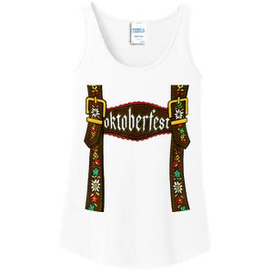 Traditional Bavarian Oktoberfest 24 Lederhosen Beer Drinkin Ladies Essential Tank