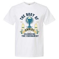 The Body Of Christ Celebrating The Eucharist Garment-Dyed Heavyweight T-Shirt