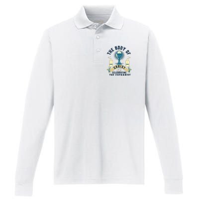 The Body Of Christ Celebrating The Eucharist Performance Long Sleeve Polo