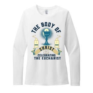 The Body Of Christ Celebrating The Eucharist Womens CVC Long Sleeve Shirt