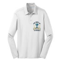 The Body Of Christ Celebrating The Eucharist Silk Touch Performance Long Sleeve Polo