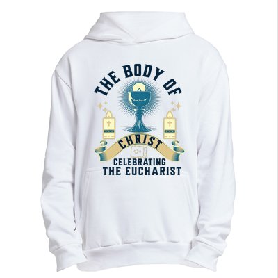 The Body Of Christ Celebrating The Eucharist Urban Pullover Hoodie