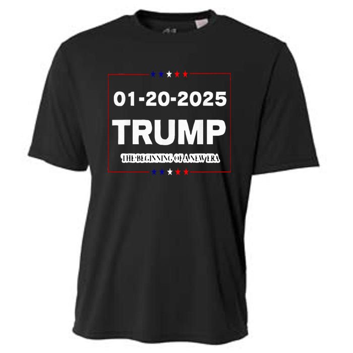 Trump Beginning Of New Era January 20 2025 Inauguration Day Cooling Performance Crew T-Shirt