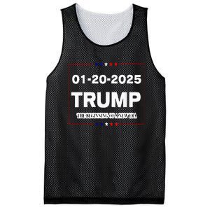 Trump Beginning Of New Era January 20 2025 Inauguration Day Mesh Reversible Basketball Jersey Tank