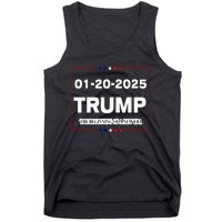 Trump Beginning Of New Era January 20 2025 Inauguration Day Tank Top