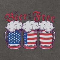 The Beer Of The Free Cotton Canvas Backpack