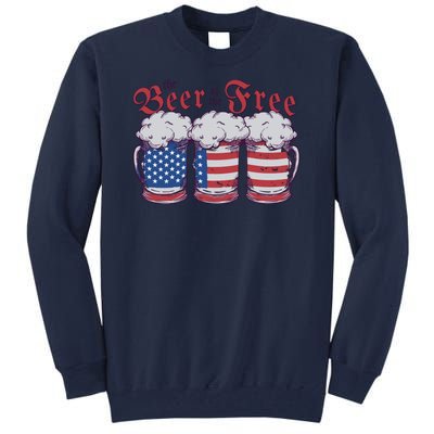 The Beer Of The Free Tall Sweatshirt