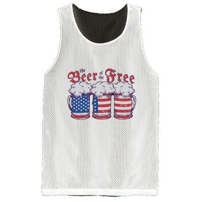 The Beer Of The Free Mesh Reversible Basketball Jersey Tank