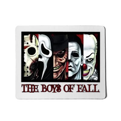 The Boy Of Fall Halloween Horror Character Squad Mousepad