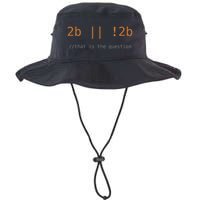 To Be Or Not Code Funny Programming Coding It Gift Black Legacy Cool Fit Booney Bucket Hat