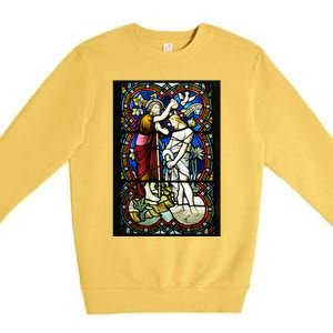 The Baptism Of Jesus Christ Premium Crewneck Sweatshirt