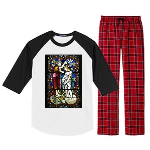 The Baptism Of Jesus Christ Raglan Sleeve Pajama Set