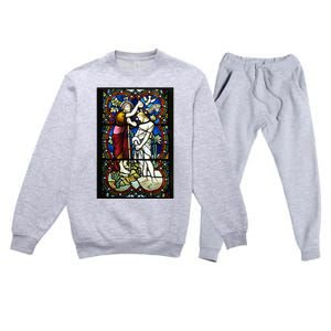 The Baptism Of Jesus Christ Premium Crewneck Sweatsuit Set