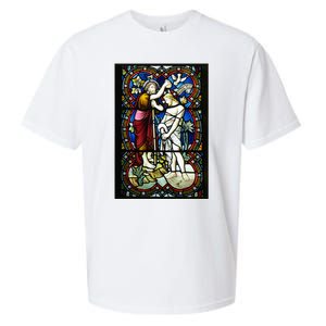 The Baptism Of Jesus Christ Sueded Cloud Jersey T-Shirt