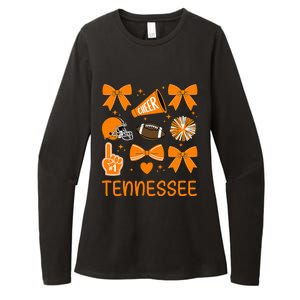 Tennessee Bow Orange For Tn Lovers Womens CVC Long Sleeve Shirt