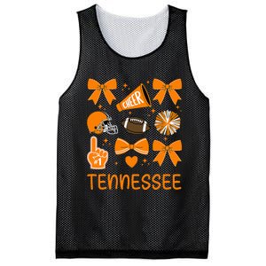 Tennessee Bow Orange For Tn Lovers Mesh Reversible Basketball Jersey Tank