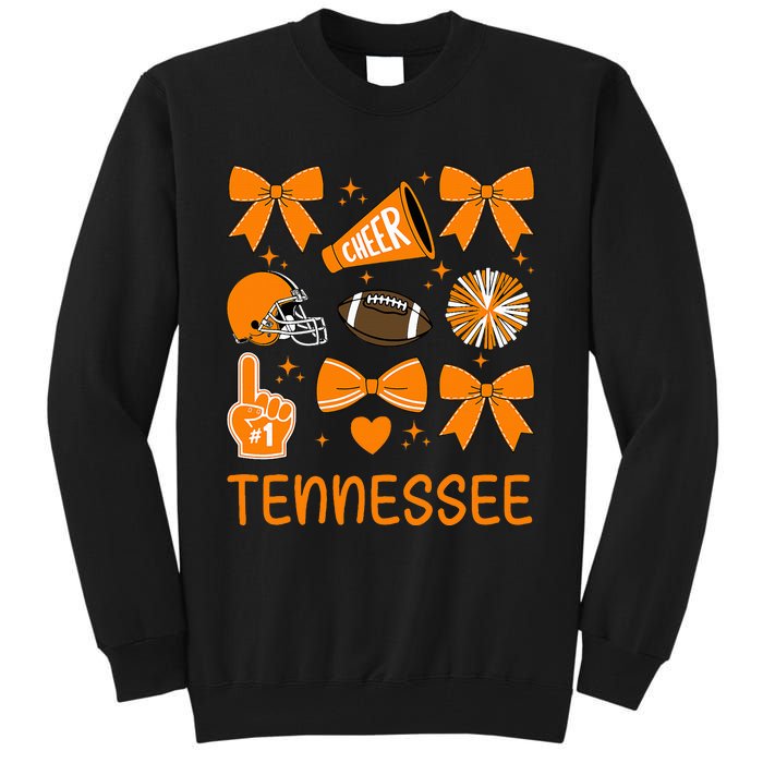 Tennessee Bow Orange For Tn Lovers Tall Sweatshirt