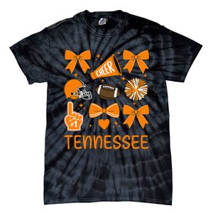 Tennessee Bow Orange For Tn Lovers Tie-Dye T-Shirt