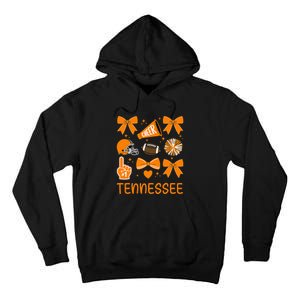 Tennessee Bow Orange For Tn Lovers Tall Hoodie