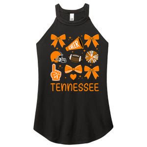 Tennessee Bow Orange For Tn Lovers Women's Perfect Tri Rocker Tank